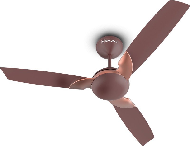 Bajaj Harrier 1 Star 1200 Mm 3 Blade Ceiling Fan(Walnut | Pack Of 1)