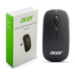 Acer Beam Wireless & Bluetooth Rechargeable Mouse, Usb Receiver, Led Colors, Bluetooth 5.1 + 2.4G Mini Lightweight Design For Office/Pc/Mac/Laptop/Apple/Ipad (Black)