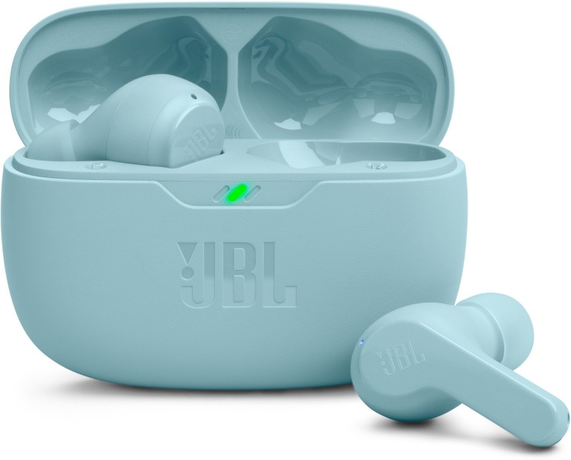 Jbl Wave Beam Tws, 32Hr Playtime, Ip54, Smart Ambient & Talkthru Mode, Jbl App Bluetooth(Mint, In The Ear)