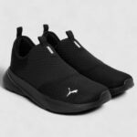 Puma Puma Melanite Slip On Sneakers For Men(Black , 8)