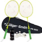 Jager-Smith Pb-6000 Combo & Featherlite 2 Shuttle Kids Badminton Kit