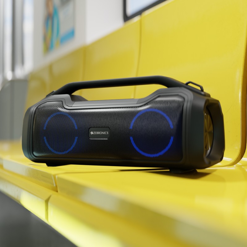 Zebronics Zeb-Sound Feast 500 70 W Bluetooth Party Speaker(Black, Mono Channel)