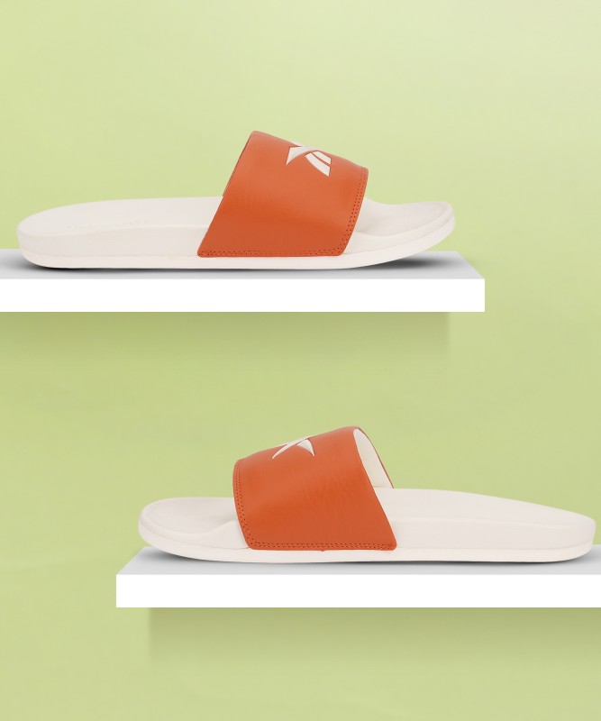 Reebok Men Maka Stabler Sliders Slides(Orange , 9)