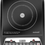 Zunvolt 2000 W Induction Cooktop Push Button(Black, 2000W Unbreakable Glass Cooltouch Shockproof)