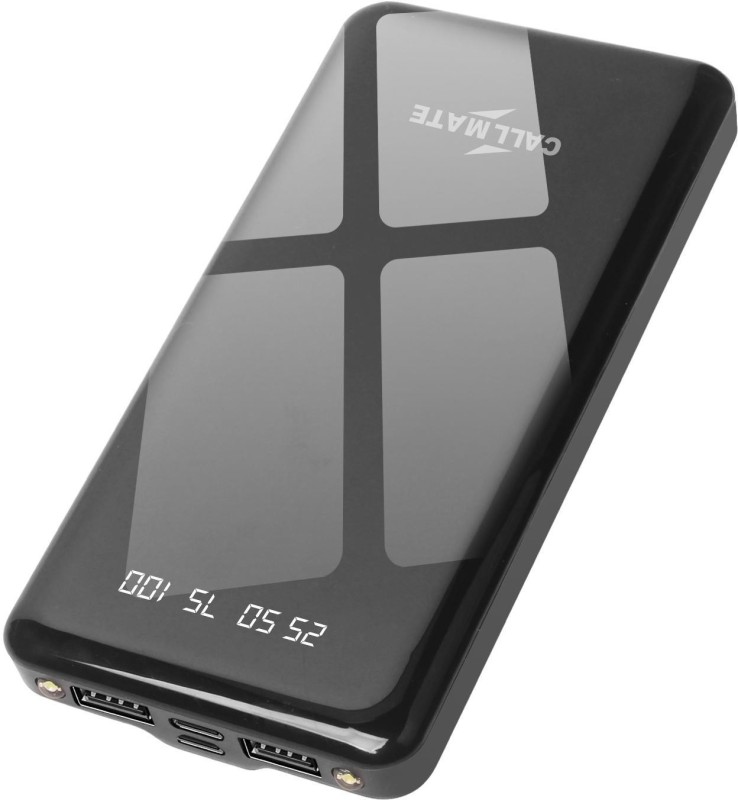 Callmate 10000 Mah 15 W Power Bank(Black, Lithium Polymer, Fast Charging For Mobile)