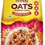 Dabur Honey Oats Cranberries & Almonds With Organic Honey Box(500 G)