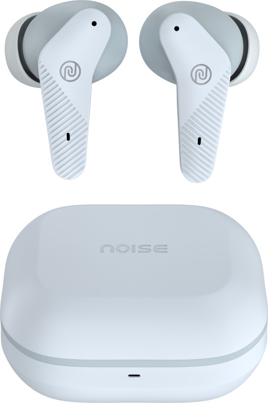 Noise Buds Vs102 Neo With 40 Hrs Playtime, Environmental Noise Cancellation, Quad Mic Bluetooth Gaming(Ice Blue, True Wireless)