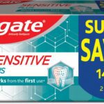 Colgate Sensitive Plus Toothpaste, Pro Argin Formula For Sensitivity Relief (Combo Pack) Toothpaste(140 G, Pack Of 2)