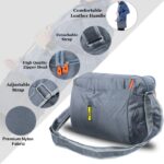 Woons Grey Sling Bag Cross Body Men’S Sling Messenger Bag For Travel / Office / Business