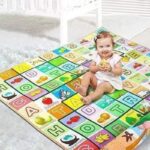 Look At Me Microfiber, Nylon Baby Play Mat(Multicolor, Large)