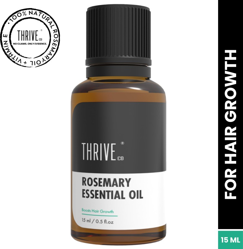 Thriveco Rosemary Essential Oil For Hair Growth | With 100% Pure Rosemary Oil & Vitamin E(15 Ml)