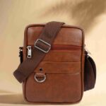 Tufh Men & Women Brown Messenger Bag(Pack Of: 2)