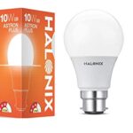 Halonix 10W Cool Day Light Led Light, Pack Of 1, (F5Bmm030040000000 Pk1) B22D