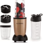 Nutripro Blender 500 W Juicer Mixer Grinder(Nutri | 3 Jars | Gold)