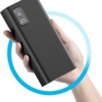 Iqoniqe 25000 Mah 22 W Compact Pocket Size Power Bank(Black, Lithium Polymer, Fast Charging For Mobile, Earbuds, Smartwatch, Speaker)