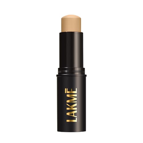 Lakme Absolute Facelift Foundation Stick, Blend & Conceal Seamlessly, High Coverage & Natural Flawless Finish, Foundation – Warm Creme