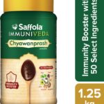 Saffola Immuniveda Chyawanprash, 50 Select Ingredients With Amla, Giloy And Ashwagandha(1250 G)