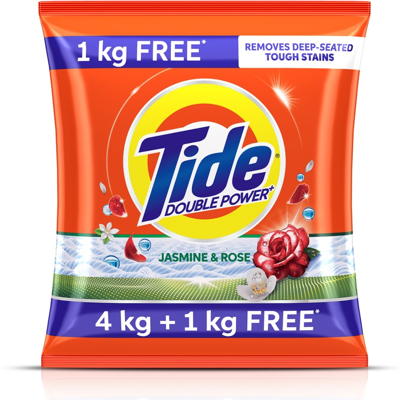 Tide Plus Detergent Powder 4 Kg(Jasmine & Rose)