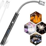 Q7 Brand 360 Degree Flexible Rechargeable Electric Kitchen Forcandle_Stove Aluminium Kitchen Tool Set(Multicolor, Gas Lighter)