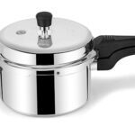 Iveo Toughmade Aluminium Outer Lid Non Induction Pressure Cooker 5Ltrs | Durable & Efficient Cooking For Gas Stoves | Ideal For Faster Meal Preparation | Long-Lasting Performance & Warranty For 2 Year