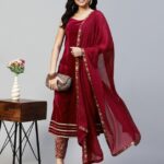 Samah Women Kurta Pant Dupatta Set