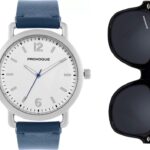 Provogue Sk-Pg-4059-Blue-Sgcmb Premium Watch & Sunglasses Combo – Perfect Gift Set Analog Watch  – For Men