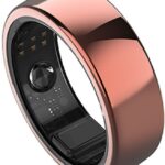 Aabo Ai Health & Fitness Ring ,Sleep Stress Tracker,32 Workout Mode,No App Charges Smart Ring(9, Rose Gold)