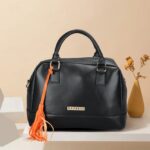 Caprese Women Black Satchel