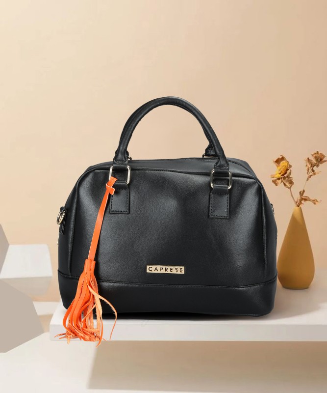 Caprese Women Black Satchel