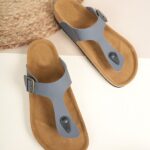 Mozafia Men Flats(Grey , 7)