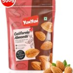 Yum Yum 100% Natural California Almonds(500 G)