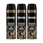 Axe Dark Temptation Long Lasting Deodorant Bodyspray For Men 215 Ml & Axe Dark Temptation Long Lasting Deodorant Bodyspray For Men 215 Ml