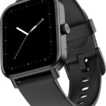 Noise Icon 2 2025 Bt Calling- 1.8″ Display, 500 Nits Brightness Smartwatch(Jet Black Strap, Regular)