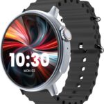 Cellecor Ray 1.43″ Amoled Display | 700 Nits | Aod | Bt-Calling | Ai Voice | Split Screen Smartwatch(Black Strap, Free Size)