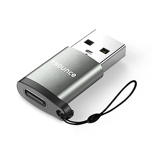 Sounce Usb 3.0 Otg To Usb Type C Adapter Portable Peripherals High-Speed Data Transfer, Compatible And Works With Laptops, Tablets, Smartphone, Chargers And More Devices