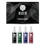 Puresense Beast – X Trailblazer Perfume Gift Set (Victor + Conqueror + Champion + Winner) | Long Lasting Men’S Perfume Combo Pack Travel Set (4X20Ml) 80Ml