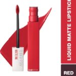 Bluset Matte Me Ultra Smooth Liquid Lipstick(Red, 2 Ml)