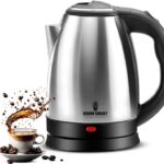 Growsmart Hydroedge 1500W Stainless Steel Body Electric Kettle(2 L, Silver)