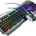 Raegr Rapidgear X70 Gaming Keyboard & Mouse Set | Made Of Aluminium Body Combo Set