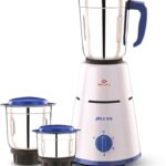 Bajaj 3 Jar 500 W Mixer Grinder(Pluto | 3 Jars | White, Blue)