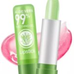 Earthcon Aloevera Natural Crayon Lipstick(Pink, 10 G)