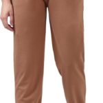 Filmode Solid Women Brown Track Pants