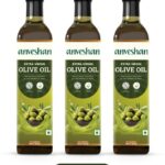 Anveshan Extra Virgin Olive Oil – 250Ml Olive Oil Glass Bottle(3 X 250 Ml)