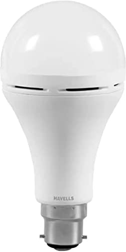 Havells 12W Wattage Bulb | High Cri & High Efficiency | Energy Efficient | Mercury-Free | 4Kv Surge Protection | 100 Lumens Per Watt |Cool Day Light (6500K) B22D | Led