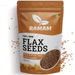 Ramam Flax Seeds |Helps In Hair Growth| Helps In Manage Heart Health | Brown Flax Seeds(250 G)