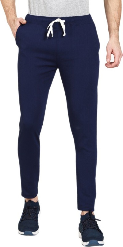 Kwsh Regular Fit Men Blue Trousers