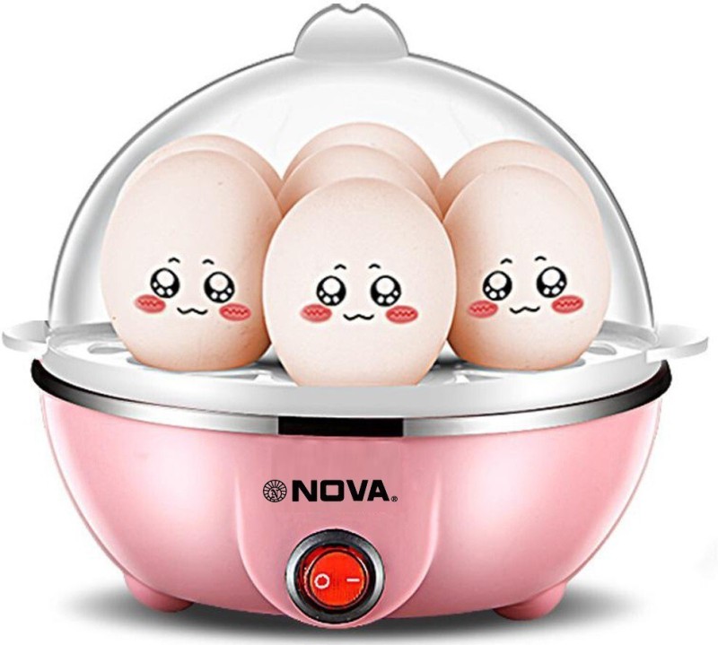 Nova Pink Electric Egg Boiler Nec1530 Egg Cooker(Pink, 7 Eggs)