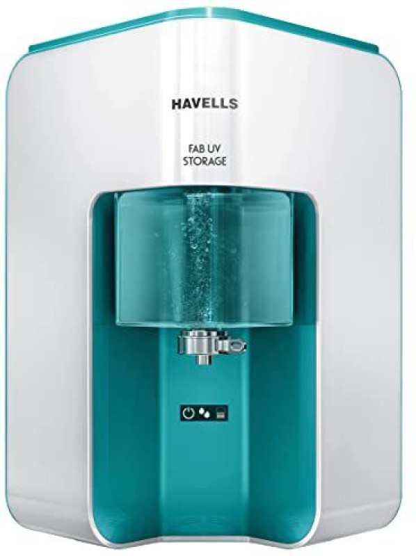 Havells Fab  Storage 7 L Uv Water Purifier Suitable Only For Municipality Water Supply(White, Green)