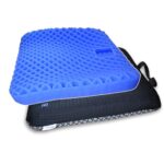 Bingyee Gel Seat Cushions 1.8 Inch Thick Double Gel Orthopedic Seat Cushion Pad For Pressure Relief Breathable Gel Sits Perfect For Office Chair, Car, Home, Wheelchair Sweat Resistant Chair Pads