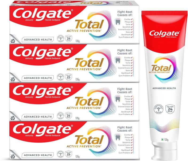 Colgate Total Advance Health Toothpaste(480 G, Pack Of 4)